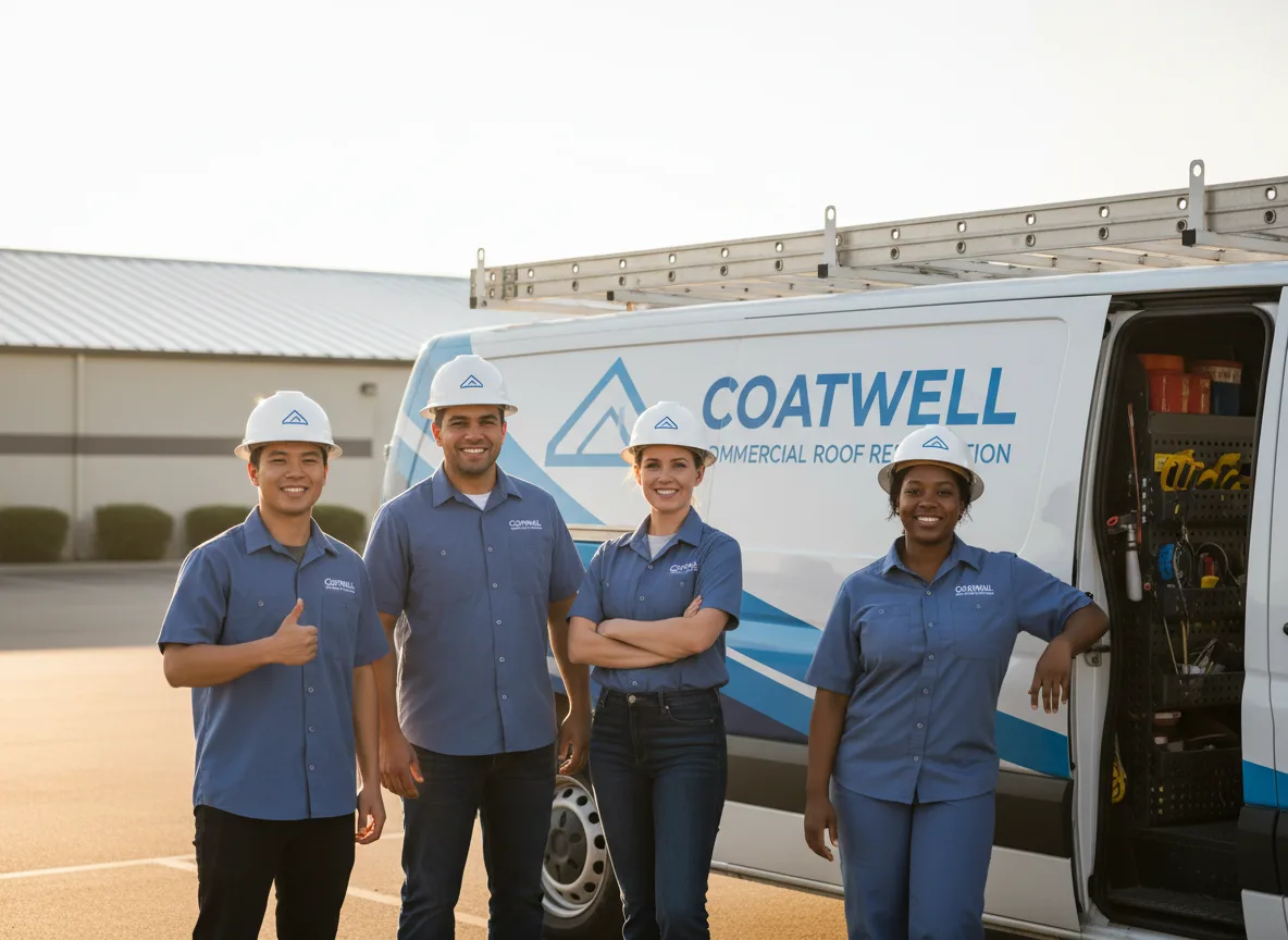 Commercial roof coating company in Woolwine, VA